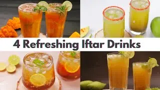 4 Must-Try Iftar Drinks | Refreshing Ramzan Iftar Drinks Recipes