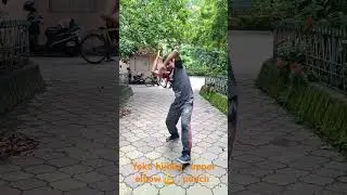 Yoko hijiate 💪 , upper elbow strike 💪,  punch 👊