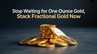 Stop Waiting For 1 Ounce Gold -- Stack Fractionals Instead! ( 1/20th Kangaroo Unboxing)