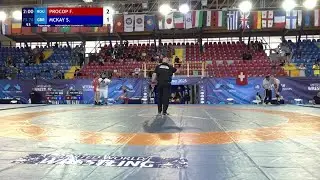Feodor PROCOP (ROU) vs. Stuart MCKAY (GBR) | WORLD WRESTLING CHAMPIONSHIPS 2023 | Repechage | FS 78K