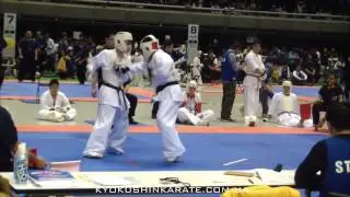 5 World Championship 2013 Yevgen Shevnin (Ukraine, aka) - Yoza Yuki (Japan)