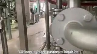 0.5㎡ STAINLESS STEEL MOLECULAR DISTILLATION EQUIPMENT WITH TEMP CONTROL UNIT