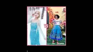 Princess Elsa Vs Disney Mirabel (Encanto) #elsa #vs #mirabel #encanto #disney #frozen #shorts