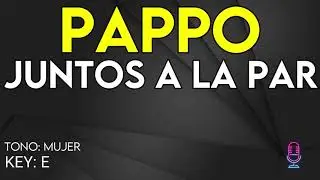 Pappo - Juntos A La Par - Karaoke Instrumental - Mujer