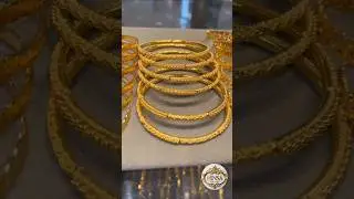 Trending gold bangle sets 😍sone ki chudiyan #goldjewellery #goldbanglesset#viral #trending #bangles