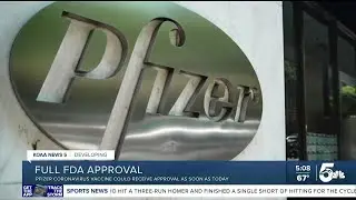 Pfizer vaccine approved by FDA