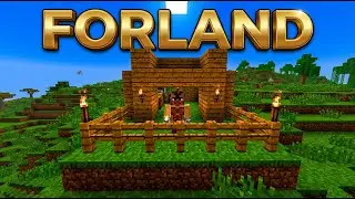 MI PRIMERA CASA EN FORLAND: MINECRAFT PERO TODO SE COMPLICA