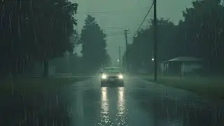Distant Rain - Lo-fi Ambient / Raincore | Waves Midnight