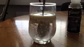 Ceracoat ceramic engine coating - water test