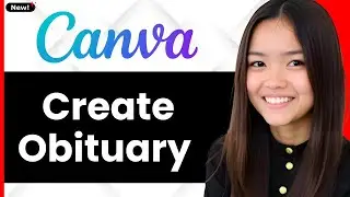 How To Make A Obituary using Canva (Make Funeral Program In Canva) 2026 (Step By Step)