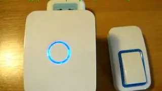 Bezbateryjny wodoodporny bezprzewodowy dzwonek