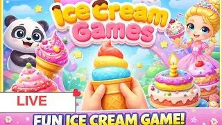 🔴 Ice Cream Games 🍦 LIVE  | Fun Cooking Game for Kids  #shorts