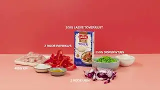 Romige Kipkerrie met doperwtjes #opjebord #receptvideo