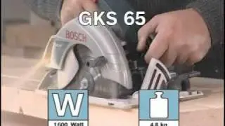 GKS 65 Professional - Hand-held Circular Saw - Bosch Power Tools For Professionals.flv