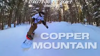 Copper Mountain's TREE RUNS are A1 !!