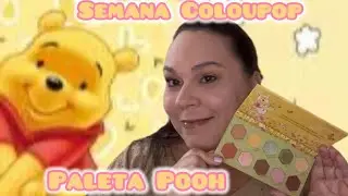 * Semana Colourpop *  🍯 Paleta Pooh 🍯 * 