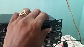 Nx audio equliser 1215  and nx audio sc203 cross over for sales whatapps me 8072367159