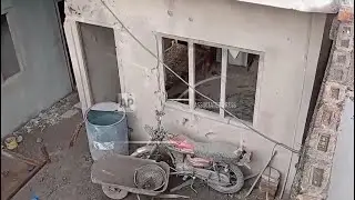 Village in Pakistani-controlled Kashmir assesses damage after shelling from India