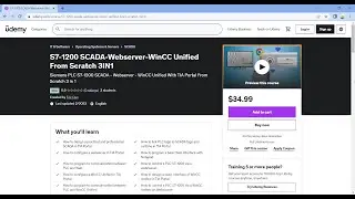 S7-1200 SCADA-Webserver-WinCC Unified From Scratch 3IN1 is available on Udemy #shorts