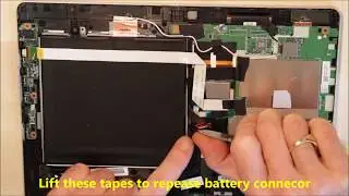 Dismantle Acer Switch 10 2in1 Tablet unit, replace touchscreen etc