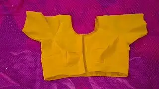 Blouse Cutting and Stitching using Old Blouse | Linen Blouse Cutting and Stitching | In Hindi