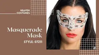 Deluxe Black and Silver Rhinestone Masquerade Mask