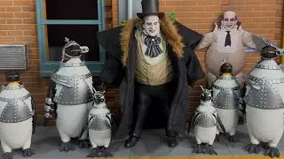 Обзор фигурки &laquo;Пингвины-коммандос&raquo; из вселенной DC Multiverse Batman Returns!