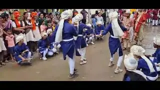 Chaitanya Vidyalaya Otur ganpati visarjan miravnuk 2024