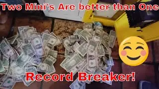 How much money did my Two Mini Claw Machines make In a Month?
