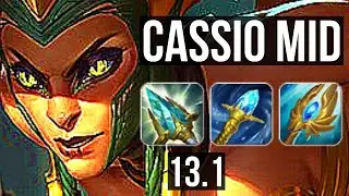CASSIO vs RYZE (MID) | Rank 3 Cassio, 15/3/11 | KR Grandmaster | 13.1