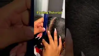 Hair Tips | Clean Parting Tutorial | Parting Hair Method #shorts #hairtutorial #hairtips