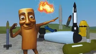 NÜKLEER BOMBALARA ROKET TAKTIM VE PATLATTIM OHA GARRY'S MOD