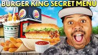 Trying & Rating Burger King Secret Menu!