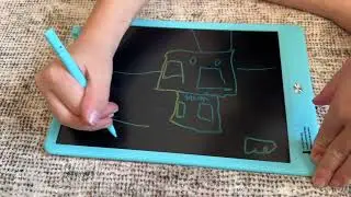 My kids 4 and 6 love the 10 LCD writing tablet
