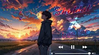 FREE FIRE X Shiddat-TITLE Slowed + Reverb lyrics | Use earbuds 