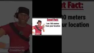 scout fact: I am 100 meters from your location, start running