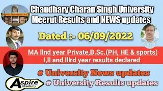 Ccsu result update//MA private result declared