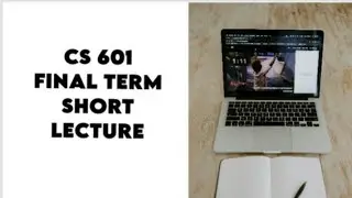 CS 601 WEEK 8 Final Term Preparation Short Lecture @Amansstudy #like #databasemanagementsystem