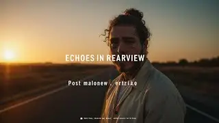 Post Malone style &ndash; Echoes in the Rearview | Emotional Pop Music 2025 | Lyric Video 🎵