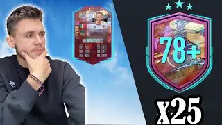 WE PACK A RULEBREAKERS CARD! | OPENING UP 25 78+ SBC PLAYER PACKS #rulebreakers #packopening #fut23