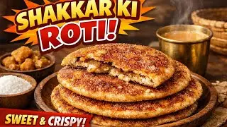 Shakkar ki roti 🤤#childhoodmemories #kids #yummy #viralvideo 