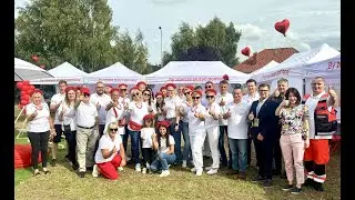 Białe Miasteczko Szpitala Specjalistycznego w Kościerzynie - Pomorskie Święto Plonów