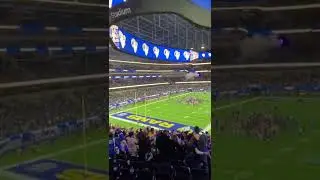 L.A. Rams Win the First Ever Playoff Game Inside SoFi Stadium vs. Cardinals on 1/17/22! #shorts