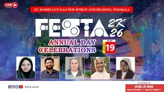 FESTA 2K26 || ANNUAL DAY CELEBRATION || ST. ROSSELLO'S H.S.S FOR SPEECH AND HEARING, POOMALA