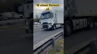 18 wheel Renault truck uk | 😍😍| #shortvedios #train  #londonbus