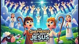 The Shepherds Tell the Good News | Nativity Story and Song for Kids