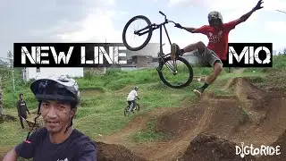 New Line Dirt Jumper !! | MIQ Bike Park | fandikwizard [ jatiwoods ]