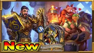 Hearthstone: My New Handbuff Dragons Paladin With Frizz and Dragonrider  | Descent of Dragons New