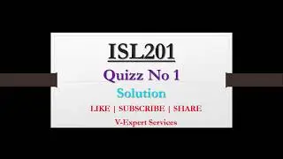 Isl201-Islamic Studies Quiz No 1 Solution 2019