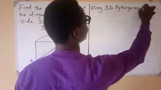 Diagonal of a cube